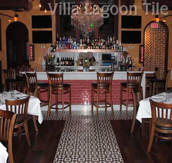 Serata Restaurant New York Tile Floor
