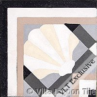 cement tile border