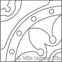 LA Learning Center Floral Field Tile