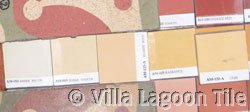 Historic antique cement tile