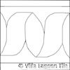 Ribbon Border Tile Pattern