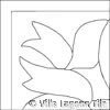 Ribbon Border Corner Tile Pattern