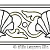 shell scroll border pattern