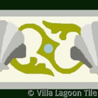 sea shell floor tile for coastal decor