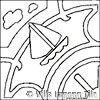 Sailboat tile pattern