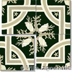 mosaic patterned cement tiles
