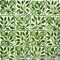 Victorial transferware tile