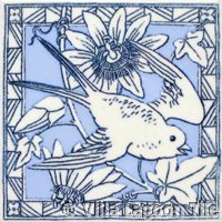 Victorial transferware tile