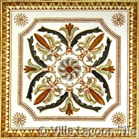 Victorial transferware tile