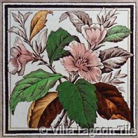 Victorial transferware tile