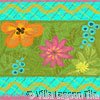 Whimsical beach tiles