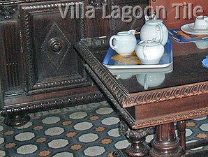Italian Cement Tile Floor