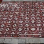 reclaimed salvage old greek cement tiles