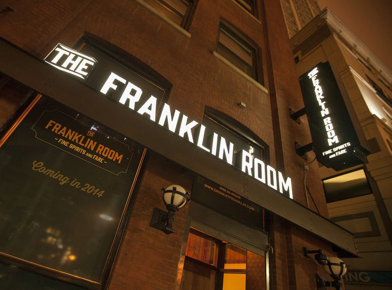 The Franklin Room Chicago Entrance