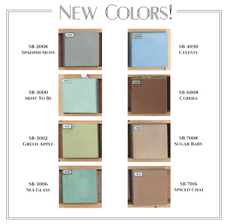 What Colors are Possible in Cement Tile ?