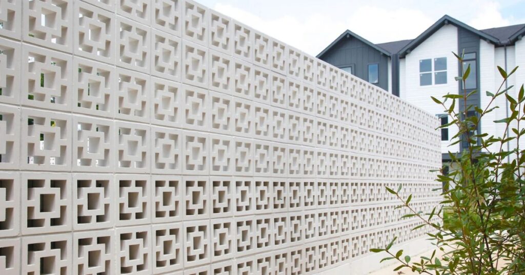 Noise Reduction Strategies Using Decorative Cement Blocks