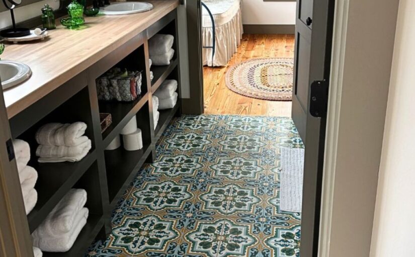 The Visual Effect of Tile Patterns in Interiors