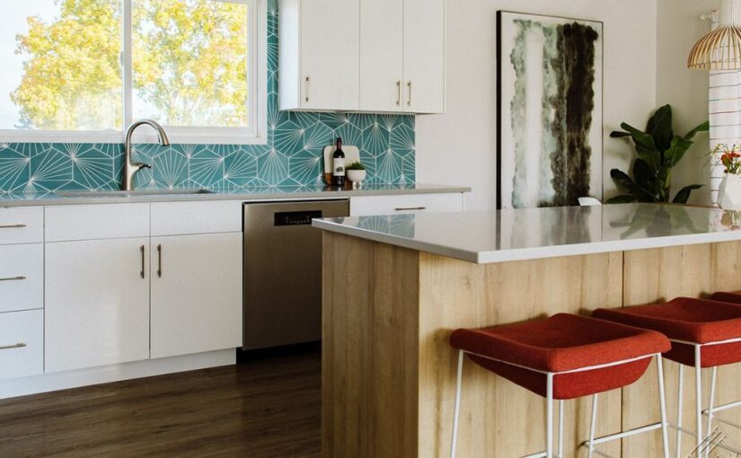Mixing Mediums: Pairing Tile with Wood and Metal