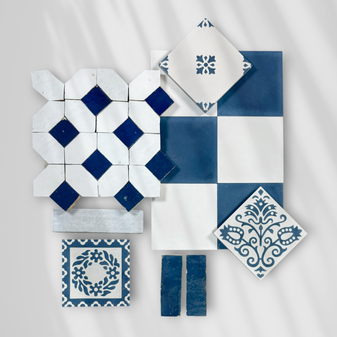 What Sets Hand Poured and Hand Painted Tiles Apart
