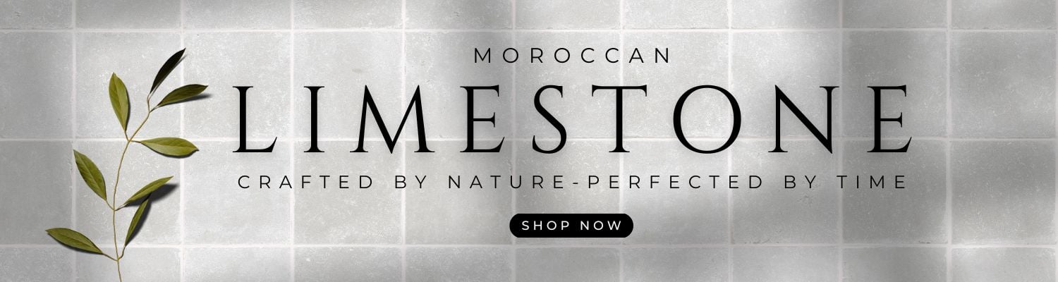 Explore our new Moroccan Limestone tiles.