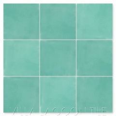 4" Solid Frosted Teal (SB-3027)