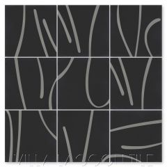 "Ala Elsworth Excalibur" Modern Cement Tile by Neyland Design, from Villa Lagoon Tile.
