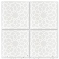 "Andalusia Petite Fog" Moroccan Cement Tile, from Villa Lagoon Tile.