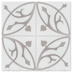 "Boden H Sencillo" Traditional Cement Tile, from Villa Lagoon Tile.