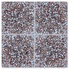 Large "Espresso Martini" Terrazzo Cement Tile, from Villa Lagoon Tile.
