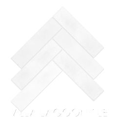 12"x4" Sandscape Tiles in Natural White, by Villa Lagoon Tile.
