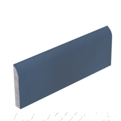 Bullnose Cement Tile in Deep Inlet (SB-4012), by Villa Lagoon Tile.