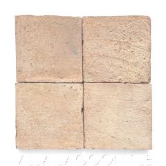 6" Square Tumbleweed Terracotta Tile from Villa Lagoon Tile.