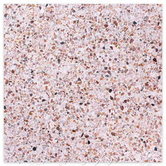 24" Large Format Cheeky Terrazzo Slab Cement Tile, from Villa Lagoon TIle.