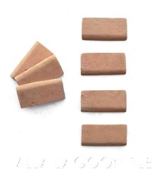 6"x3" Sedona Terracotta Bullnose Trim from Villa Lagoon Tile.
