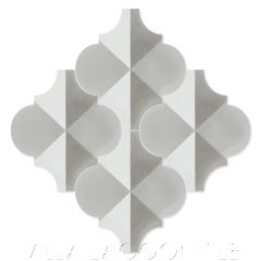 Arabesque Classic "Terrace Shadow Sencillo" Moroccan Lantern Cement Tile, from Villa Lagoon Tile.