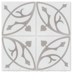 "Boden H Sencillo" Traditional Cement Tile, from Villa Lagoon Tile.