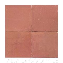 "Copper Rose" Glazed Zellige, a Moroccan Mosaic Tile, from Villa Lagoon Tile.