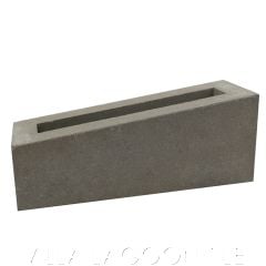 "Corsica" Natural Gray Geometric Breeze Blocks, by Villa Lagoon Tile.