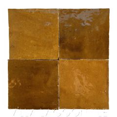 "Desert Sand" Glazed Zellige, a Moroccan Mosaic Tile, from Villa Lagoon Tile.