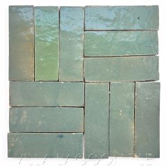 Thin Bejmat Zellige in Garden Grove, a Moroccan Mosaic Tile, from Villa Lagoon Tile.
