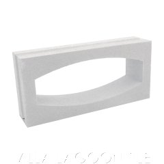 Gili Rectangular Breeze Blocks (Natural White)