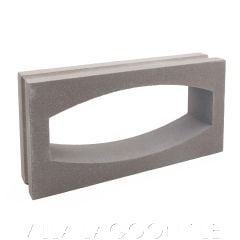 Gili Rectangular Breeze Blocks (Natural Gray)
