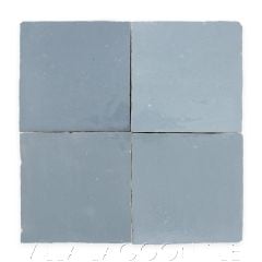 "Graphite" Glazed Zellige, a Moroccan Mosaic Tile, from Villa Lagoon Tile.