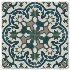 "Havana Cantina Laguna" Moroccan Cement Tile, from Villa Lagoon Tile.