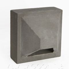 "Hawaii" Natural Gray Geometric Breeze Blocks, by Villa Lagoon Tile.