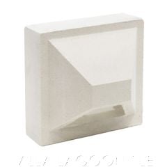 "Hawaii" Natural White Geometric Breeze Blocks, by Villa Lagoon Tile.