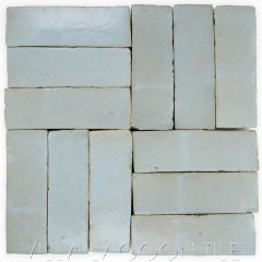 "Iceberg" Bejmat Zellige, a Moroccan Mosaic Tile, from Villa Lagoon Tile.