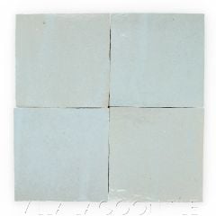 "Iceberg" Glazed Zellige, a Moroccan Mosaic Tile, from Villa Lagoon Tile.