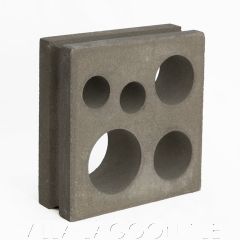 "Jamaica" Natural Gray Modern Breeze Blocks, by Villa Lagoon Tile.