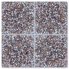 Large "Espresso Martini" Terrazzo Cement Tile, from Villa Lagoon Tile.